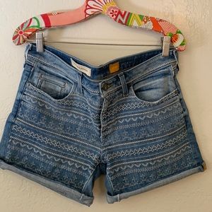 Pilcro denim shorts